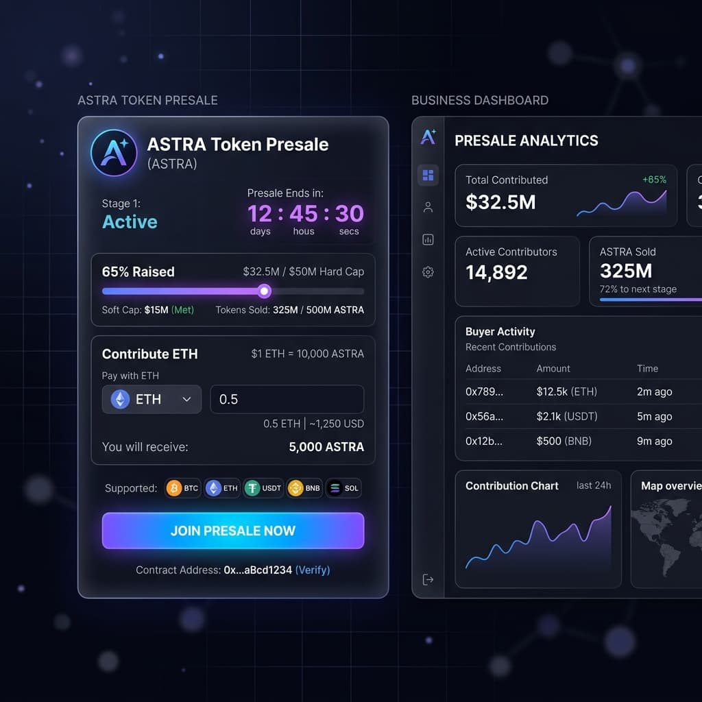 Presale Widget