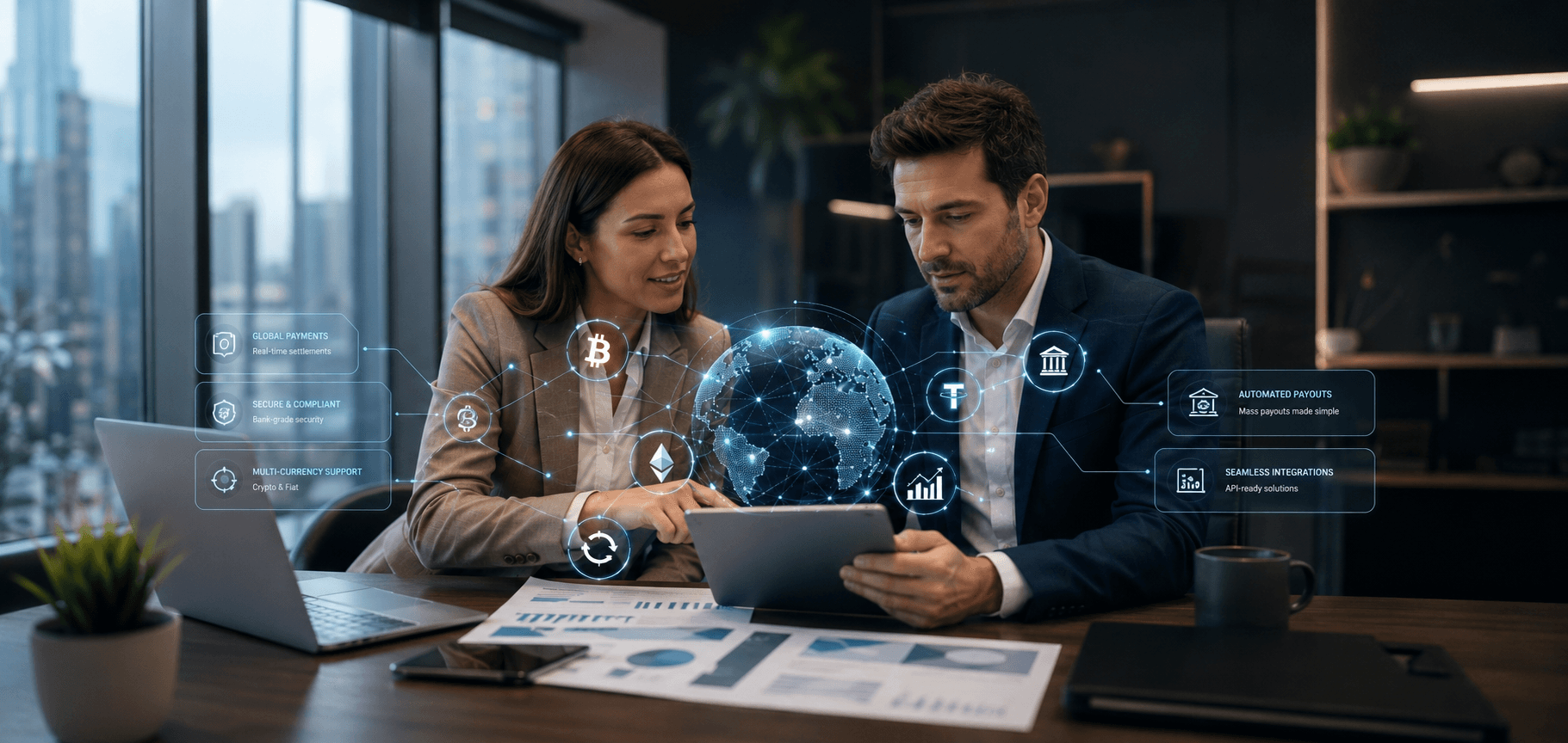 Business Trust Background