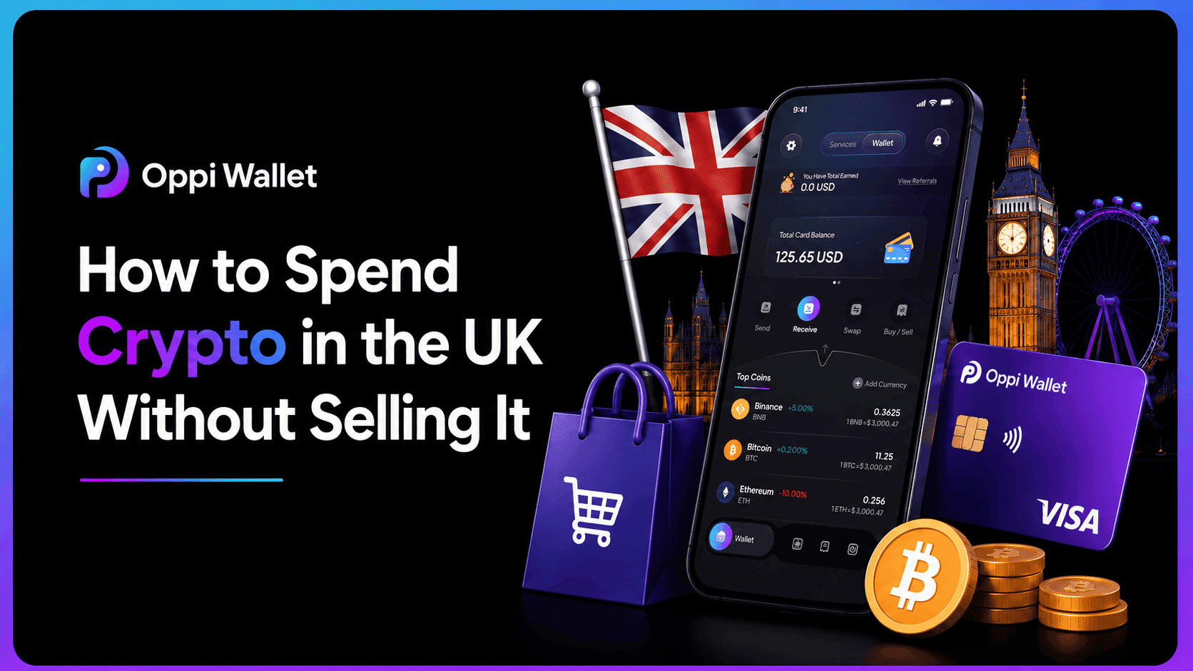 How to Spend Crypto in the UK Without Selling It