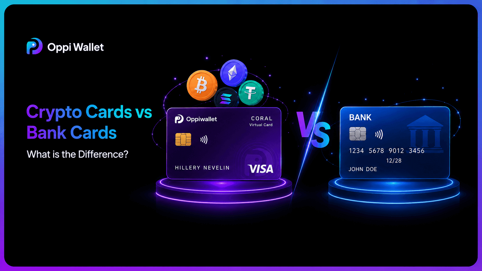 What Is a Crypto Card and How Is It Different From a Bank Card?